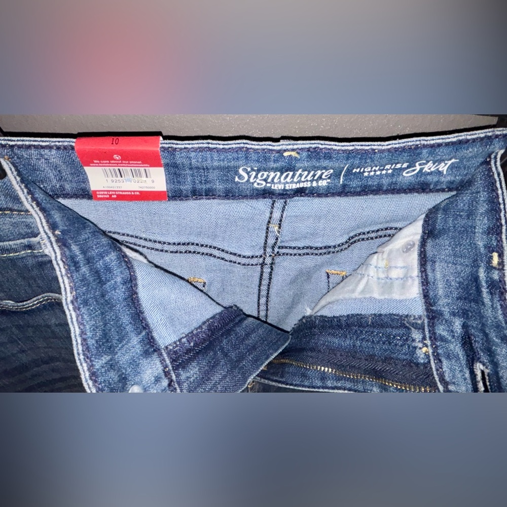 Denim Mini Skirt - Picture 11 of 15